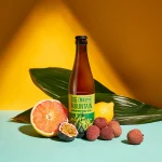 Bière ambiance tropicale